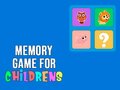 Ойын Memory Game for Childrens