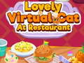 Ойын Lovely Virtual Cat At Restaurant