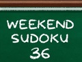 Ойын Weekend Sudoku 36