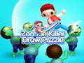 Ойын Zombie Killer Draw Puzzle 