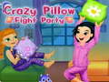 Ойын Crazy Pillow Fight Sleepover Party
