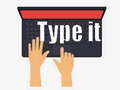 Ойын Type it