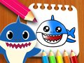 Ойын Baby Shark Coloring Book