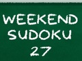 Ойын Weekend Sudoku 27