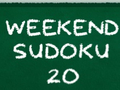 Ойын Weekend Sudoku 20