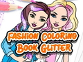 Ойын Fashion Coloring Book Glitter