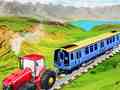 Ойын Chained tractor towing train