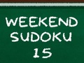 Ойын Weekend Sudoku 15