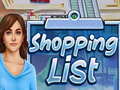 Ойын Shopping List 