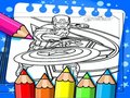 Ойын Captain America Coloring Book 