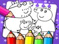 Ойын Peppa Pig Coloring Book