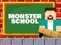 Ойын Monster School: Roller Coaster & Parkour