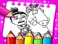 Ойын Despicable Me Printable Coloring Book