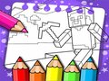 Ойын Minecraft Coloring Book