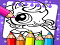 Ойын Littlest Pet Shop Coloring Book