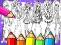Ойын Monster High Coloring Book