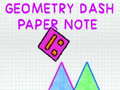 Ойын Geometry Dash Paper Note