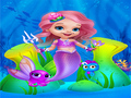 Ойын Cute Mermaid Girl Dress Up 