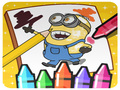 Ойын Coloring Minion Раскраска Миньон