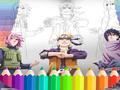 Ойын Naruto Shippuden Coloring Book 
