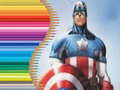 Ойын Coloring Book for Captain America