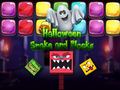 Ойын Halloween Snake and Blocks