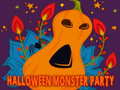 Ойын Halloween Monster Party Jigsaw