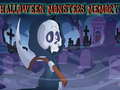 Ойын Halloween Monsters Memory