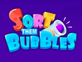 Ойын Sort Them Bubbles