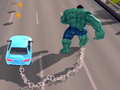 Ойын Chained Car vs Hulk 