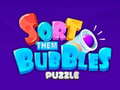 Ойын Sort Them Bubbles Puzzle