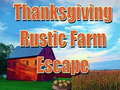 Ойын Thanksgiving Rustic Farm Escape