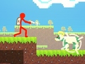 Ойын Red Stickman vs Monster School 2