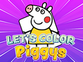 Ойын Let's Color Piggys