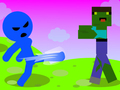 Ойын Stickman Zombie Escape