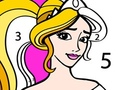 Ойын Princess Coloring By Number