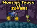 Ойын Monster Truck vs Zombies