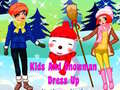 Ойын Kids and Snowman Dress Up