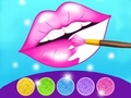 Ойын Glitter Lips Coloring Game