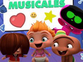 Ойын Mini Beat Power Rockers: Musical Stickers