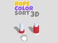 Ойын Rope Color Sort 3D