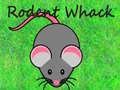 Ойын Rodent Whack
