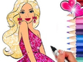 Ойын Coloring Book: Barbie
