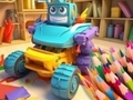 Ойын Coloring Book: Transforming Car Robot