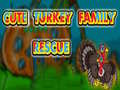 Ойын Cute Turkey Family Rescue