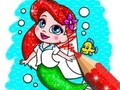 Ойын Coloring Book: Mermaid