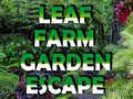 Ойын Leaf Farm Garden Escape