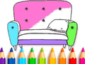 Ойын Coloring Book: House Decoration