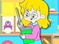 Ойын Coloring Book: Teacher