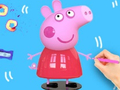 Ойын Coloring Book: Peppa Pig